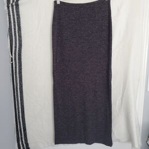 Vintage Grey Maxi Skirt